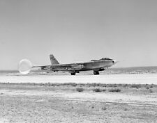 BOEING B-47 STRATOJET AIRCRAFT LANDS AT EDWARDS AFB - 8X10 NASA PHOTO (CC935) picture