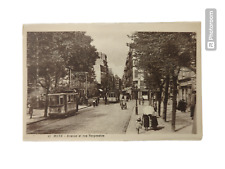 Antique Postcard Metz Avenue & Street Serpenoise France picture