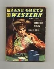 Zane Grey's Western Magazine Pulp Vol. 6 #5 VG/FN 5.0 1952 picture