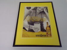 2001 Jose Cuervo Tequila Vive Framed 11x14 ORIGINAL Vintage Advertisement picture
