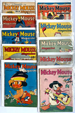 1937 Mickey Mouse Donald Duck 10 Walt Disney Comic Books Vol 2 No 4 No 10 No 12 picture