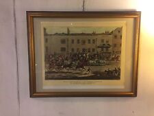 Antique Engraving North Country Of Islington UK20