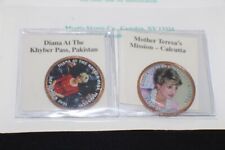 15 Coins Princess Diana Colorized One Penny Commemorative Coin Collection DG 29 picture