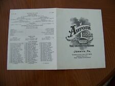 Jermyn Pennsylvania PA Aurora Lodge Free Mason 523 Masonic Program 1949 picture