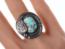 sz6.75 Vintage Navajo Silver and turquoise ring picture