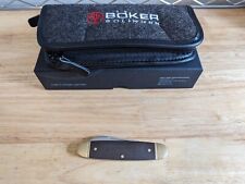 Boker Micarta Expedition Prime Knife N690 Steel and Brass bolsters Germany picture