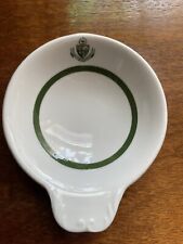 Vintage Delta Tau Delta Coat of Arms Dinnerware / Trinket Dish Iroquois USA picture