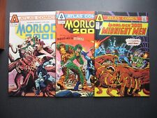MORLOCK 2001 Lot of 3 Comics 1 2 3 Atlas Complete Run 1975 Mid-High Grade picture