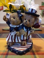Patriotic Liberty Bears Resin picture