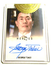 Heroes Archives Autograph Card George Takei  Incentive Sealed picture