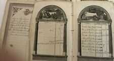 1800s US  Documents, Bible Records, Genealogy - Assorted Lot picture