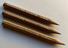 Vintage Eberhard Faber NOS Wood Scoring Pencil Lot of 3 Golf Bridge USA picture