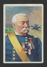 c1910's T68 Tobacco Card - Royal Bengals Heroes of History - General Sheridan picture