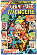 Giant Size Avengers #5 (Dec. 1975, Marvel) picture