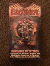 EasyRiders Magazine VHS 1993 #16 Biker Motorcycle Culture Tattoo Sealed picture