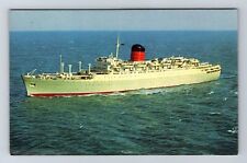 Boat, Cunard Carmania, Vintage Postcard picture