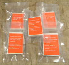 Five (5) H and H Compressed Guaze Exp: 10/ 2027  Vacuum Sealed picture