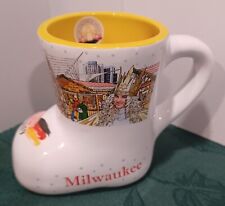Christkindlmarket 2019 Milwaukee Souvenir Boot Ceramic Mug Collectible  picture