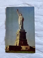 VTG Statue Of Liberty Postcard 1950’s Used picture