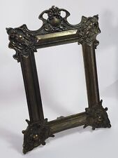 Cast Metal Picture or Mirror Frame Art Nouveau Gold Finished 10''x 7 1/2'' picture