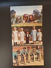 Lot 3 - Vintage Amish / Pennsylvania Dutch Blank Postcards - School Children picture