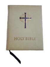 Vintage 1960 HOLY BIBLE De Luxe Edition King James Version picture
