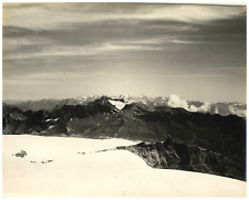 Switzerland, Summit des Diablerets, snow cap, Tower St. Vintage Martin Print,  picture