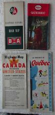 Canada & Quebec Tourist Maps from Gas Stations etc. (Esso, B/A) 1957, 1958  picture
