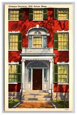 Vintage Postcard Massachusetts, Pickman Doorway, Salem MA picture