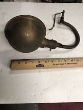 Antique Vintage  INDUSTRIAL LAMP Bryant Switch - Brass Dome Shade—Untested picture