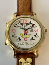 Lorus Disney Musical Mickey Mouse Quartz Watch V422-0010 - 2 Songs New Battery picture