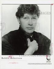 1987 Press Photo Musician Robbie Robertson - hpp33590 picture
