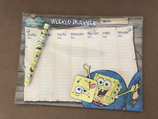 2004 Nickelodeon SPONGEBOB SQUAREPANTS Weekly Planner UNOPENED picture
