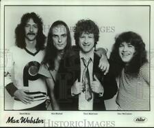 Press Photo Four Members of the band Max Webster, Musicians, Entertainers picture