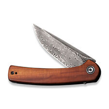 Civivi Knives Mini Asticus Liner Lock C19026B-DS2 Damascus Steel Cuibourtia Wood picture