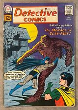 DETECTIVE COMICS #298 DEC 1961-MAJOR KEY FIRST SILVER AGE CLAYFACE GOOD picture