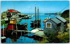Postcard - Fishing Village picture