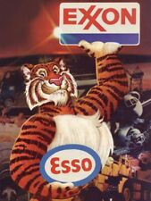 1972 Exxon Gasoline = Switch from ESSO Brand NEW METAL SIGN: 9x12