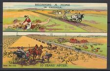 1900s Canada ~ Western Settlers ~ Beginning A Home in Canada and 10 Years After picture