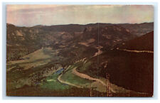 Postcard View from Rainbow Curve on Ridge Road Rocky Mtn National Park CO C15 picture
