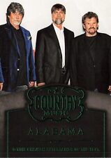 Alabama 2014 Panini Country Music Green Foil Parallel #4 picture