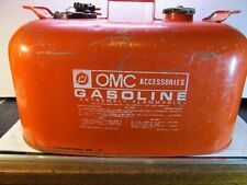 Vintage 6 Gallon OMC Accessories Outboard Motor Gas Can - As Is picture
