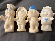 4 Vintage Pillsbury Doughboy Family Mom, Dad, Boy, Baby Girl Doughboy 70s picture