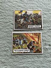 1962 Topps Civil War News Card Lot (2) Vg picture