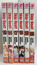 SKIP BEAT Manga Lot of 6 English Vol #13, 14, 17, 18, 20, 33 ALL FIRST PRINTING picture