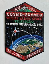 ORIGINAL SPACEX CSG-2 COSMO SKY MED FALCON 9 MISSION PATCH 3” Italy Satellite picture