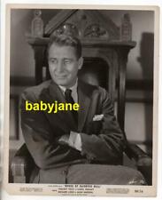 ALAN MARSHAL ORIGINAL 8X10 PHOTO HANDSOME PORTRAIT 1959 HOUSE ON HAUNTED HILL picture