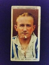 1935 W.D. & H.O. Wills Association Football # 5 W. Boyes picture