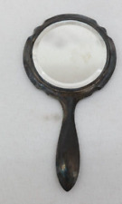 Vintage Sterling Silver Small Hand Mirror 4