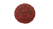 Rare Vintage Euson Lead Co. Scranton PA Advertising Guarantee FOB Check Tag H9 picture